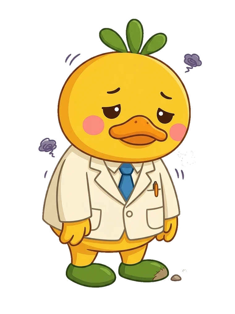 そわそわ不安なウンポポ博士
