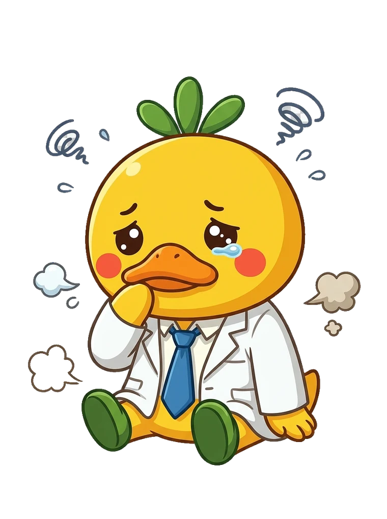 泣いてしまったウンポポ博士